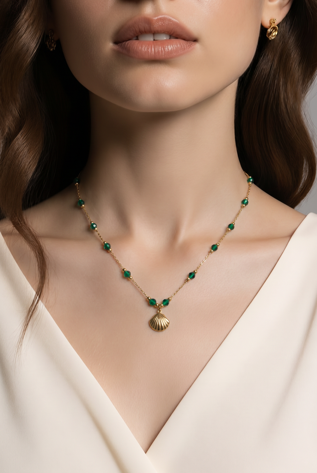 The Emerald Shore Necklace