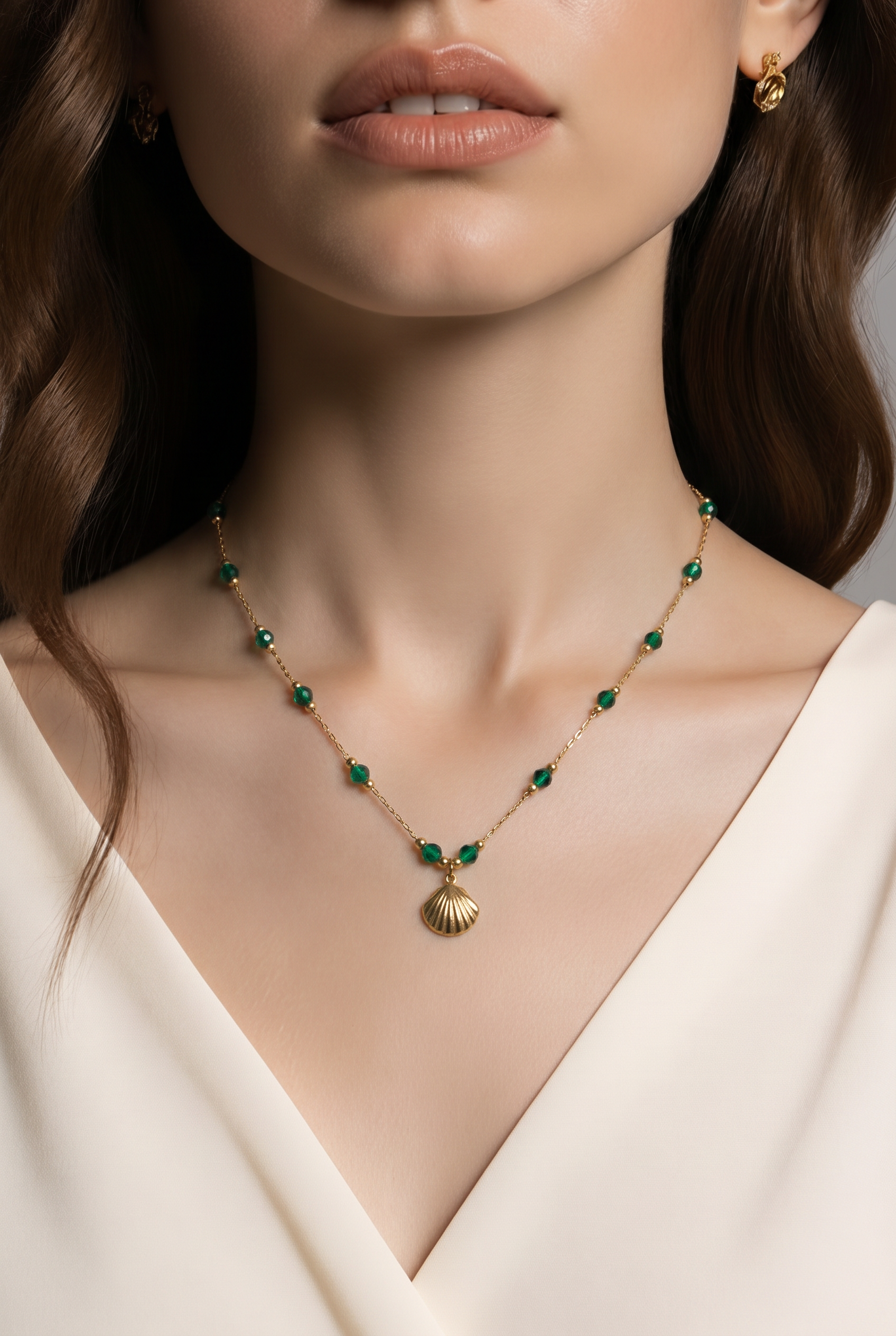 The Emerald Shore Necklace