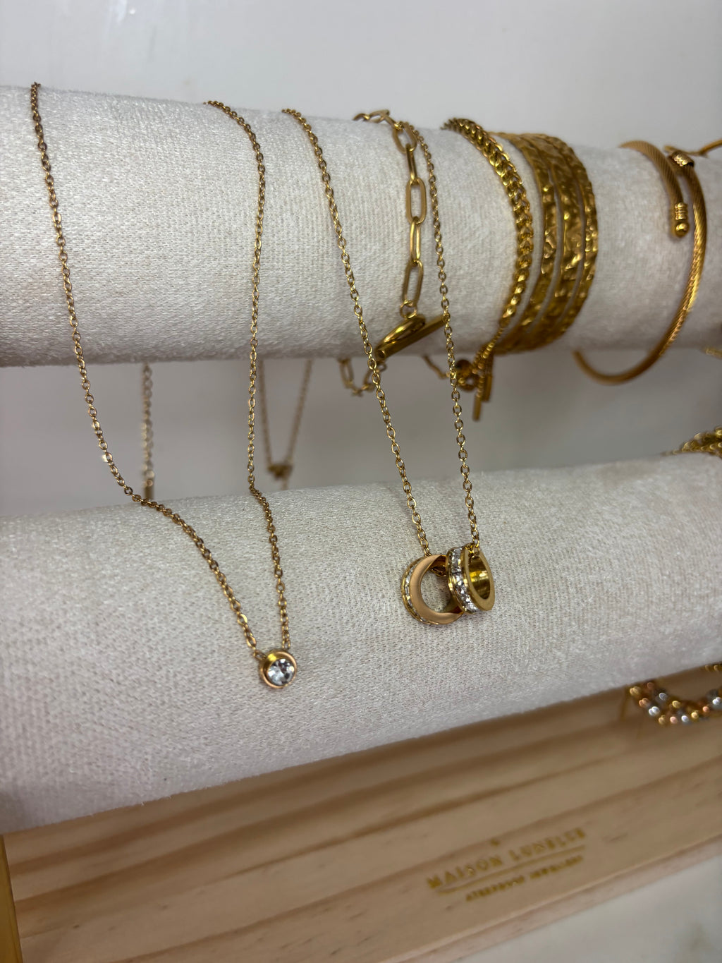 Lunelle Solara Solitaire Necklace