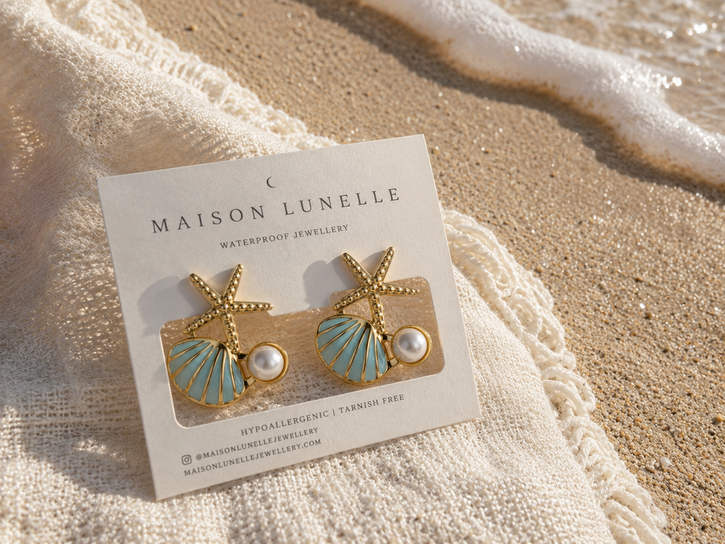 The Coastal Pearl Earrings