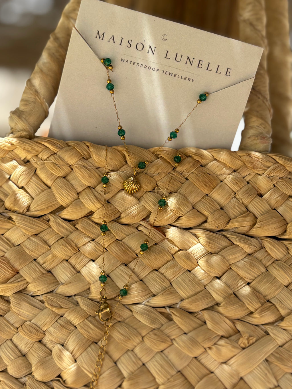 The Emerald Shore Necklace