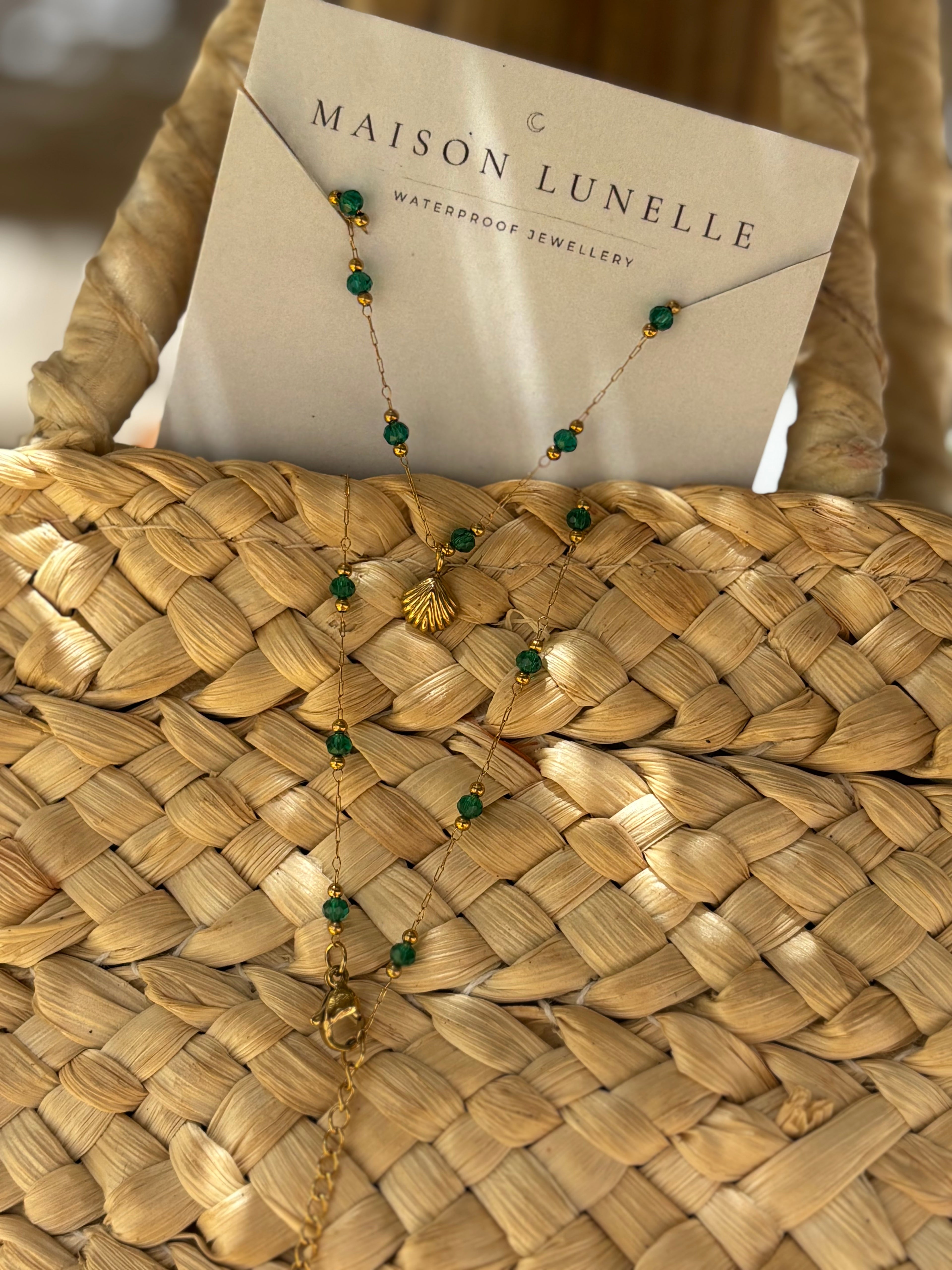 The Emerald Shore Necklace