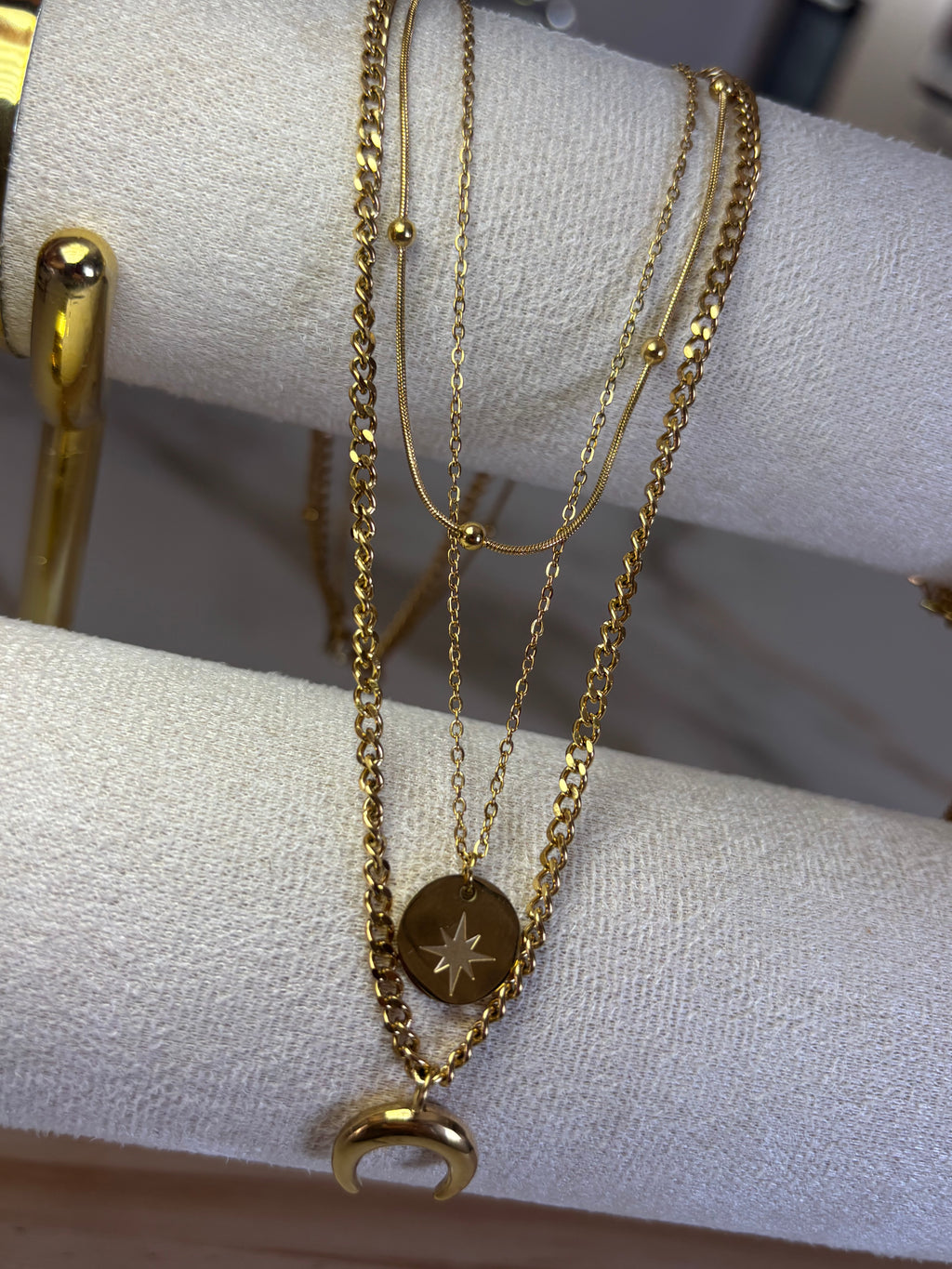 The Lunelle Layered Necklace