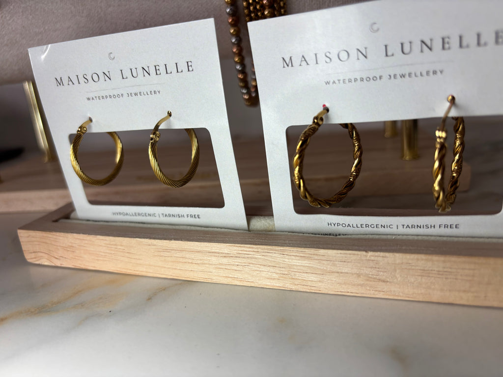 Lunelle Spiral Hoops