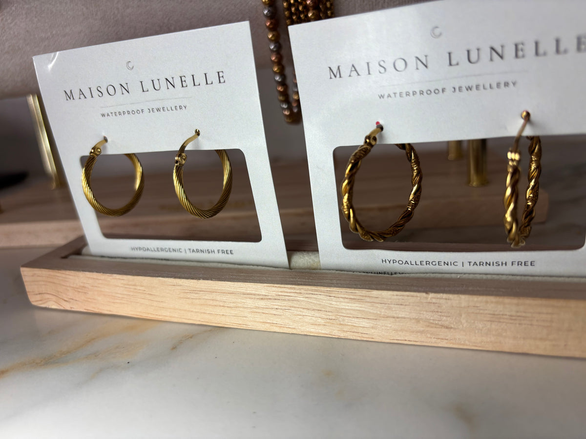 Lunelle Spiral Hoops