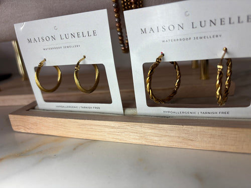 Lunelle Spiral Hoops