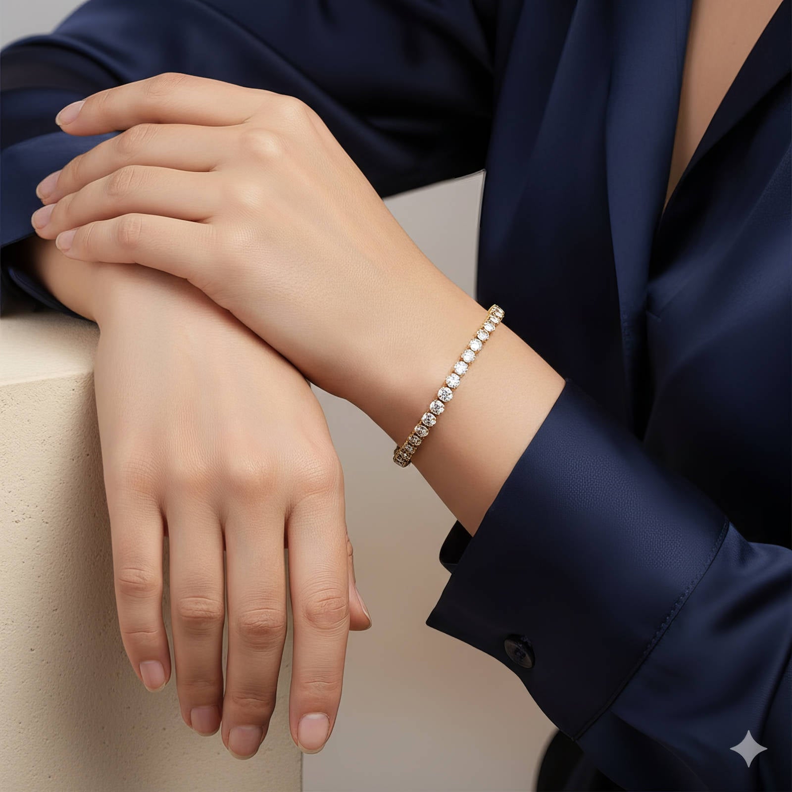 The Stella Tennis Bracelet