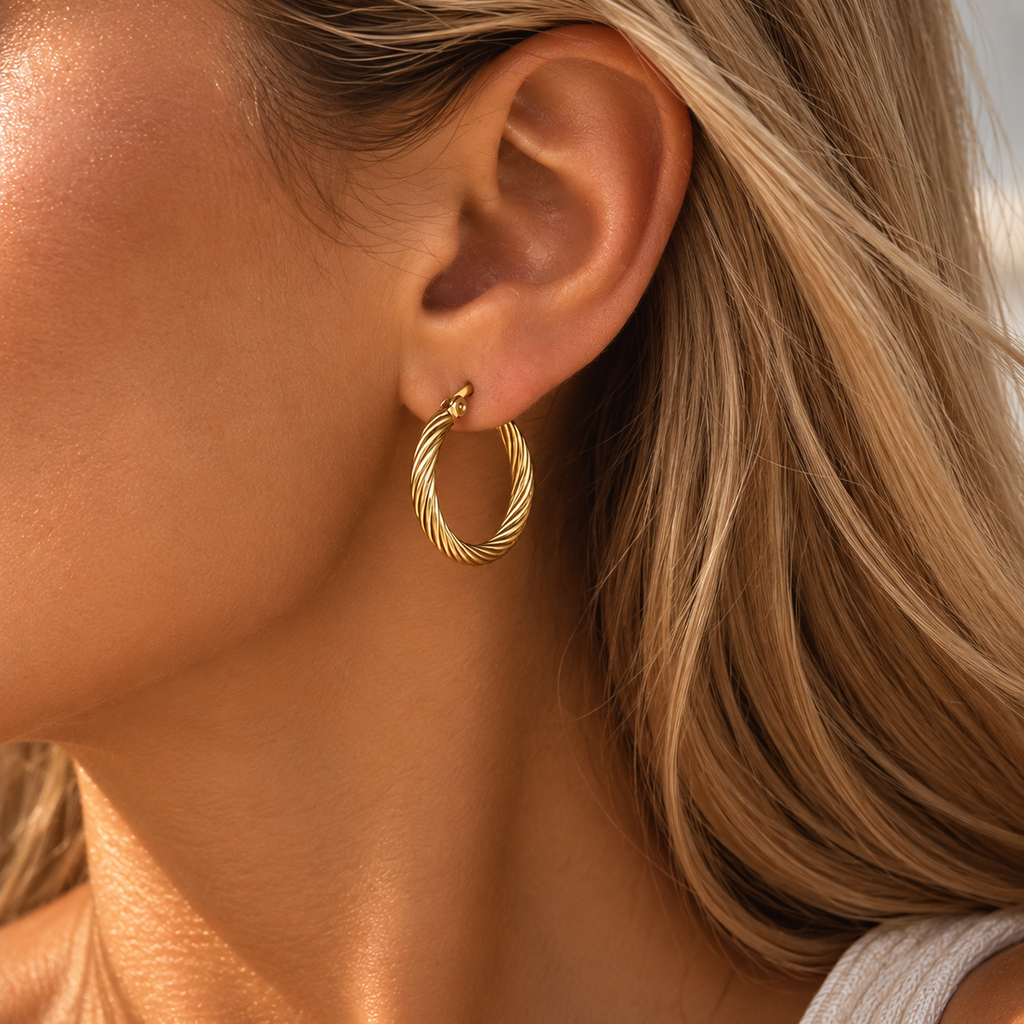 Lunelle Spiral Hoops